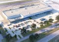 Rendering of United GSE maintenance facility at IAH